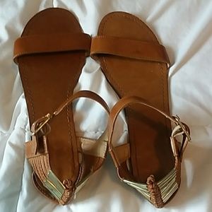 Boho Cognac sandals